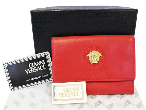 borsa versace purfams|versace leather wallet.